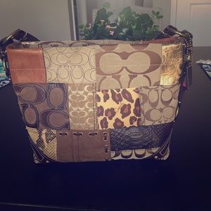 Coach Carly Patchwork Purse