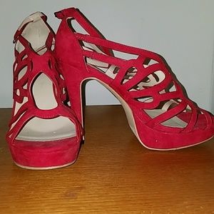 Sexy red heels