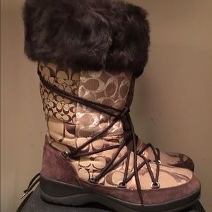 Authentic Coach Boots- Size 10