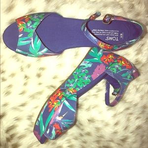 Toms Blue Birds of Paradise W9