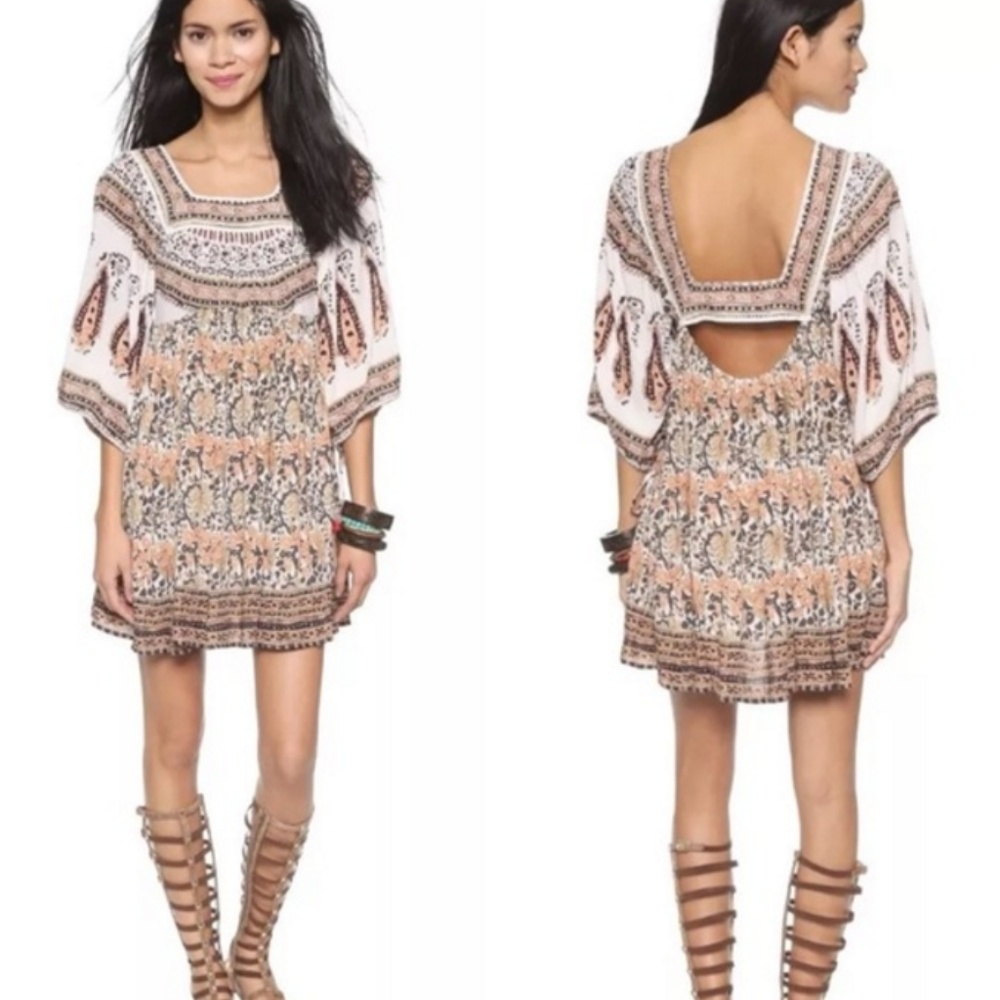 Free People Floral Boho Dress