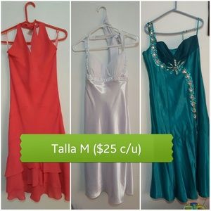 3 dresses for prom or party