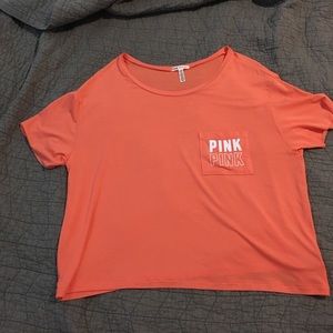 PINK VS crop top