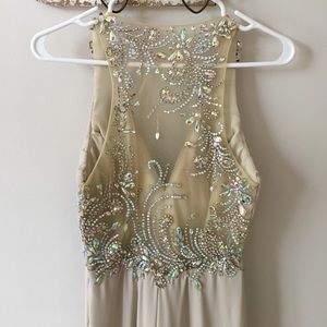 Champagne Prom Dress