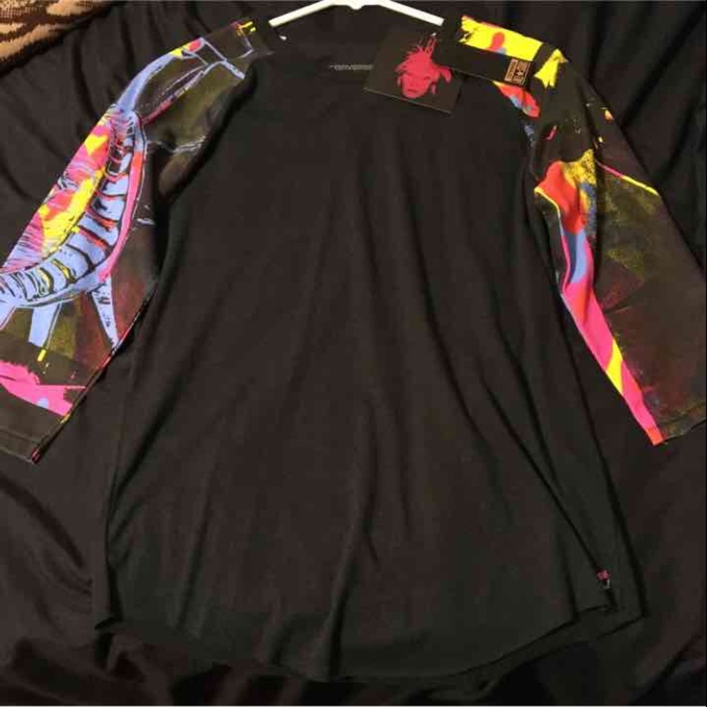 Andy Warhol baseball tee