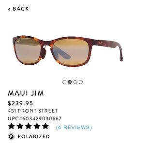 Maui Jim Front Street Polarized Sunglasses