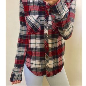 A&F Plaid Flannel