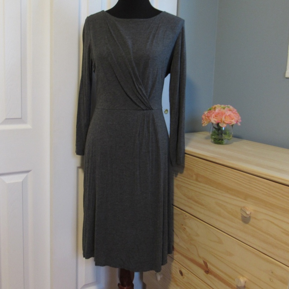 Gilli | Gathered Long Sleeve Dress