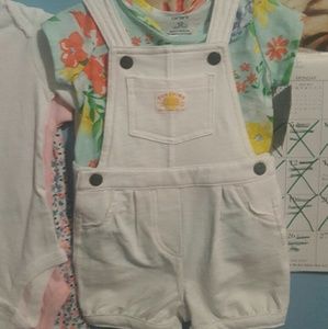 Carter's overall set