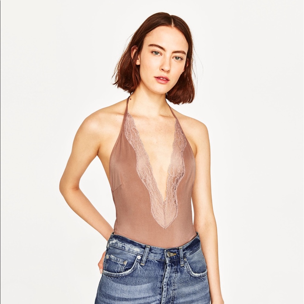 Zara Halter Neck Swinsuit