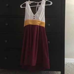 Super cute game day dress!