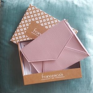 Pastel Pink Envelope Mini Crossbody