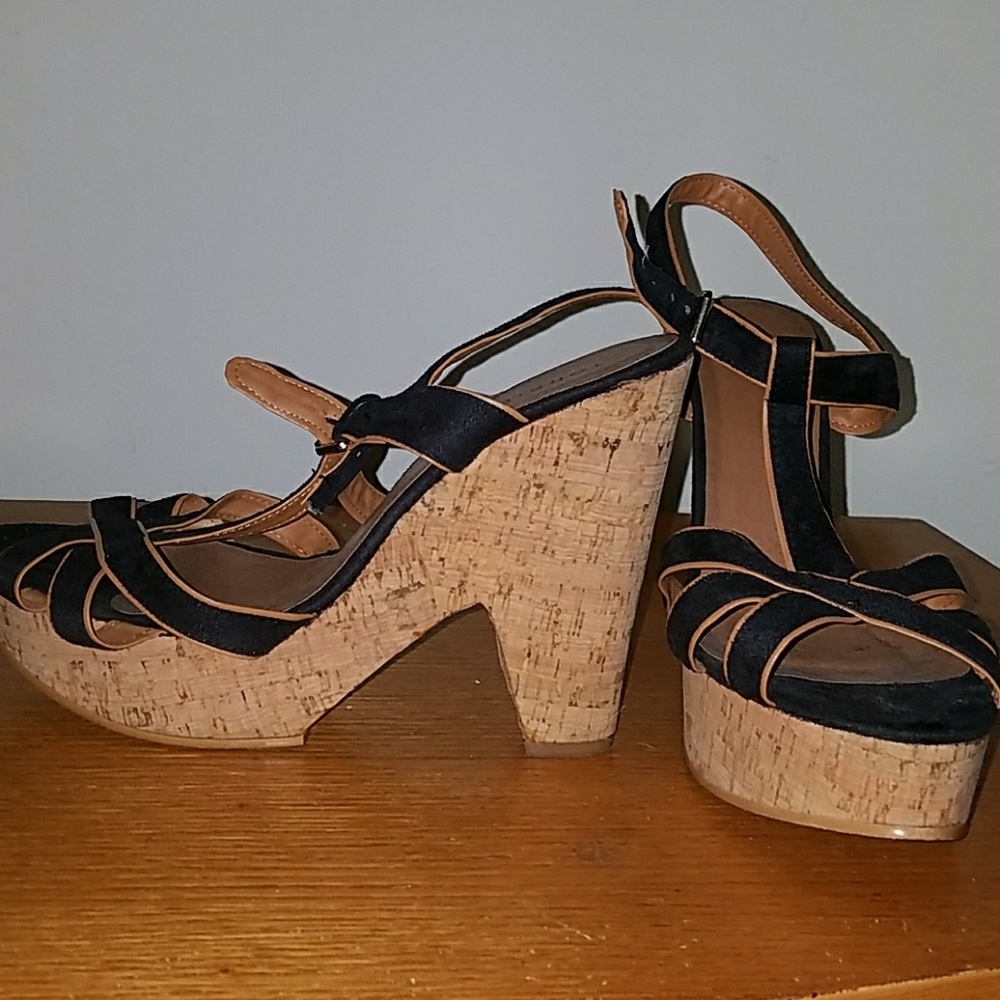 Cork heel