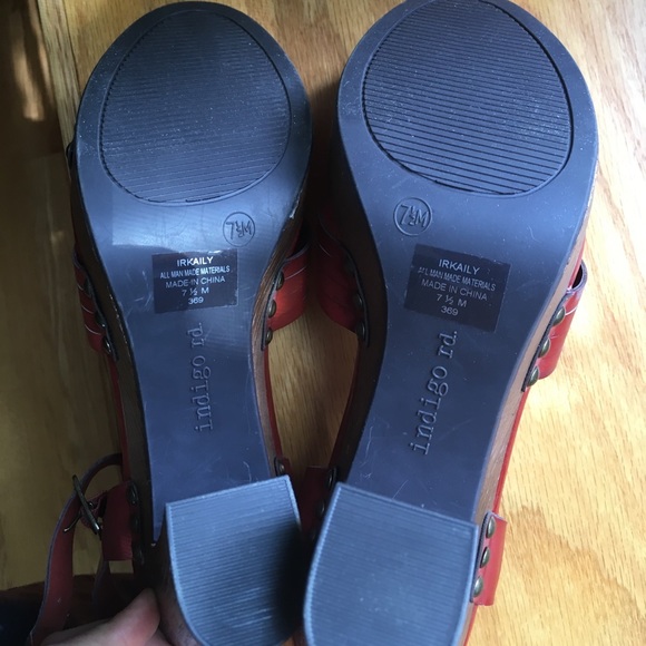 Brand New Rusty Red High Heels - Picture 4 of 6