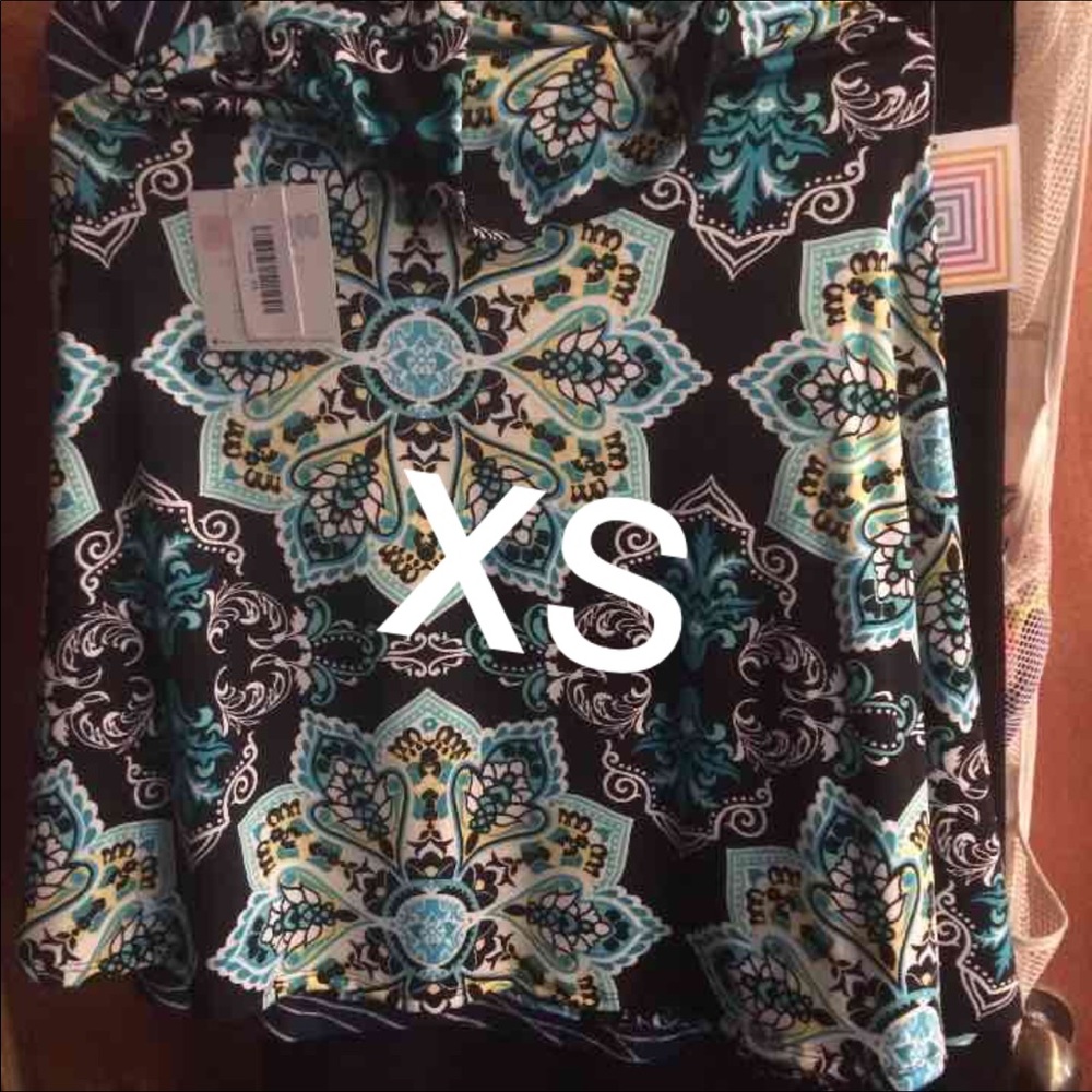 Xs floral azure