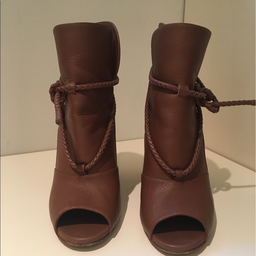 Valentino Tan Wedge Heels size 7