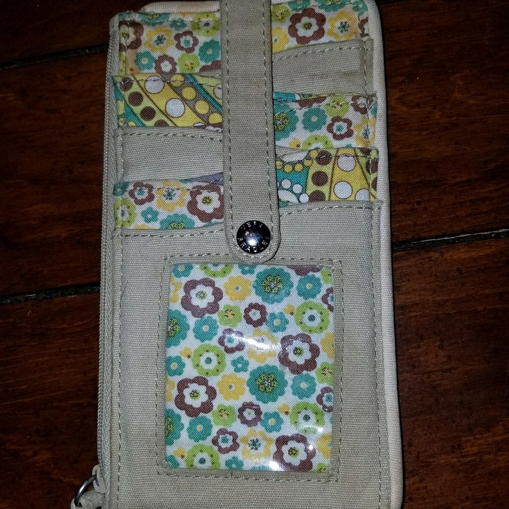 Vera Bradley travel wallet