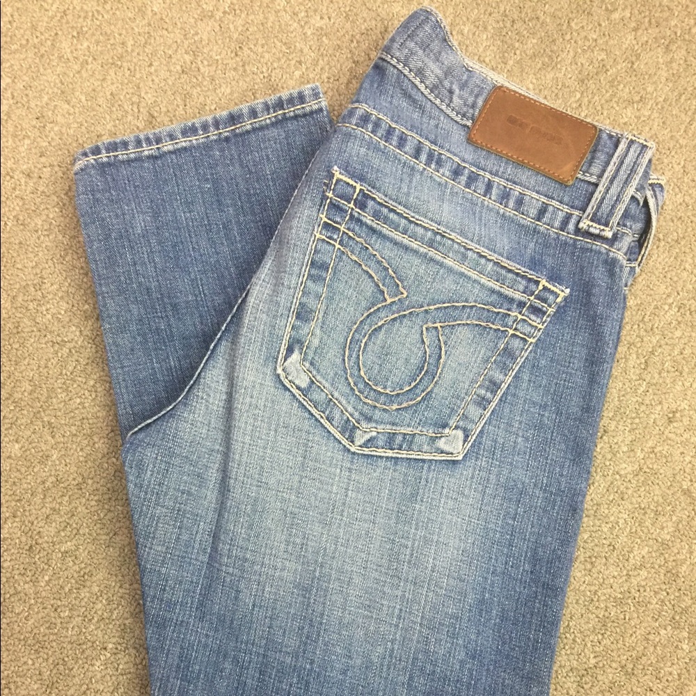 Euc Big Star Sydney boyfriend crop size 27.