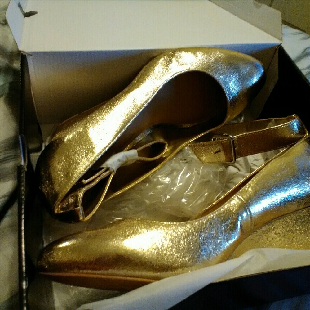 Gold Torrid Shoes