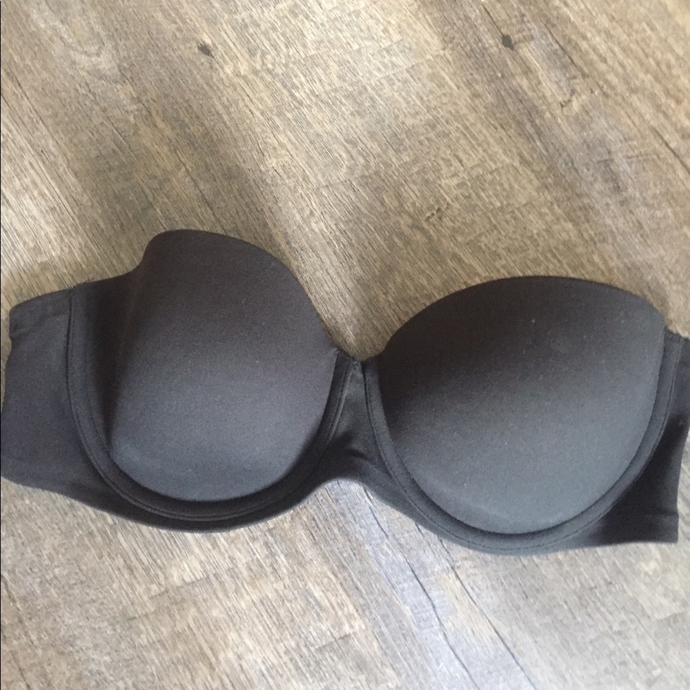 Victoria Secret Strapless Black Bra 38C