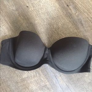 Victoria Secret Strapless Black Bra 38C