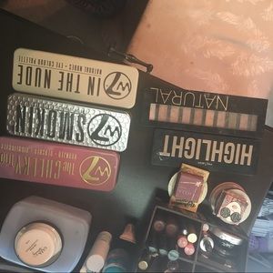 W7 pallets: cheeky trio, in the nude, and smokin'