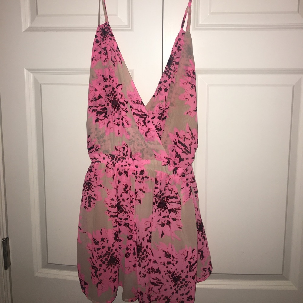 Cute pink romper