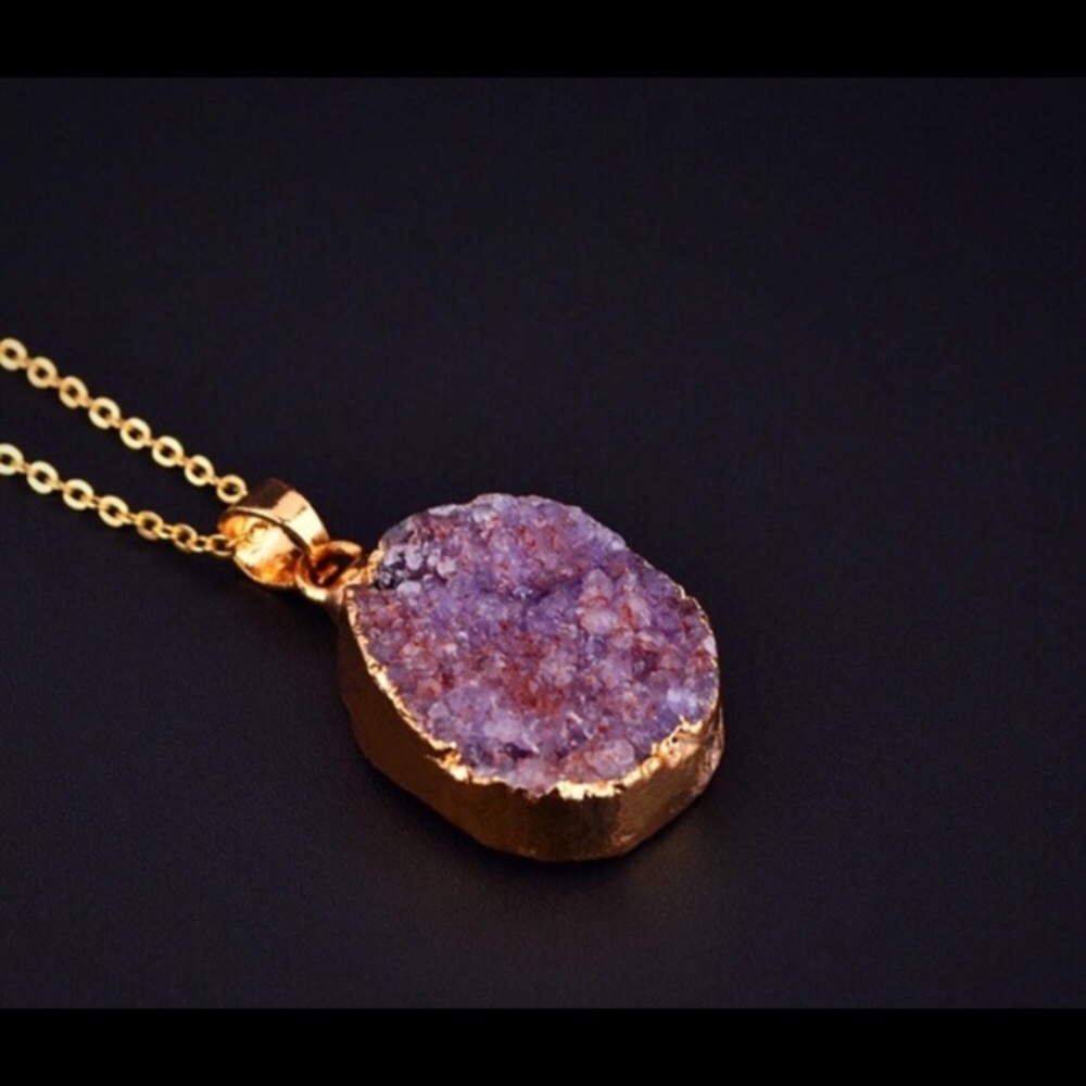 NOT AVBL☮️Druzy Necklace