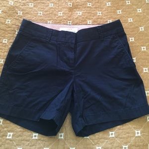 JCrew Navy Chino Shorts