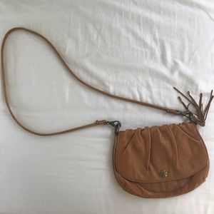 Lucky Brand RN52002 Brown/Tan Leather Cross-body