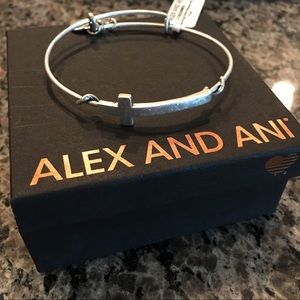 New with Tag & Box Alex & Ani Cross Wrap Bracelet