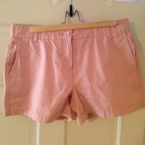 Pink cotton shorts