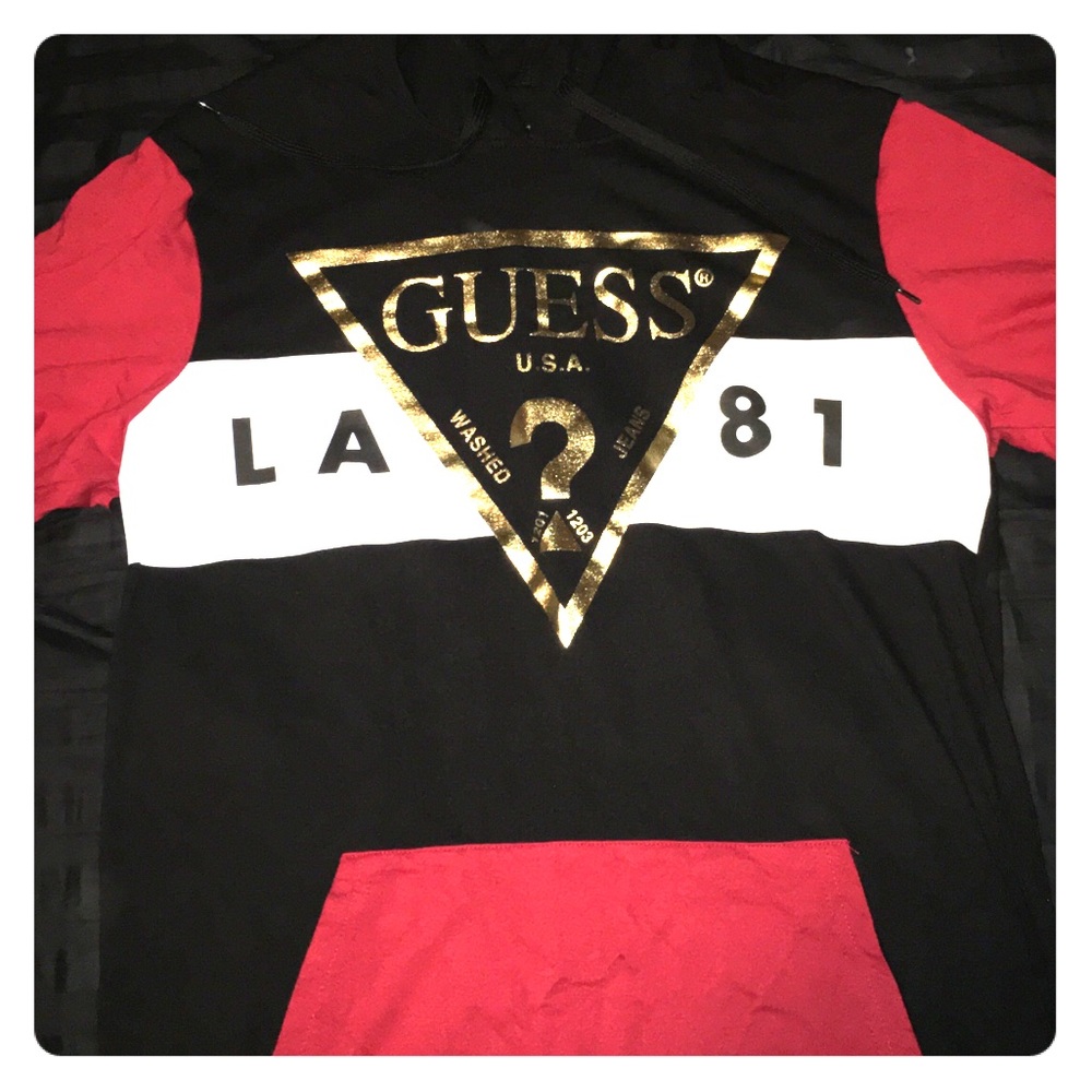 Guess jeans short sleeve hoodie