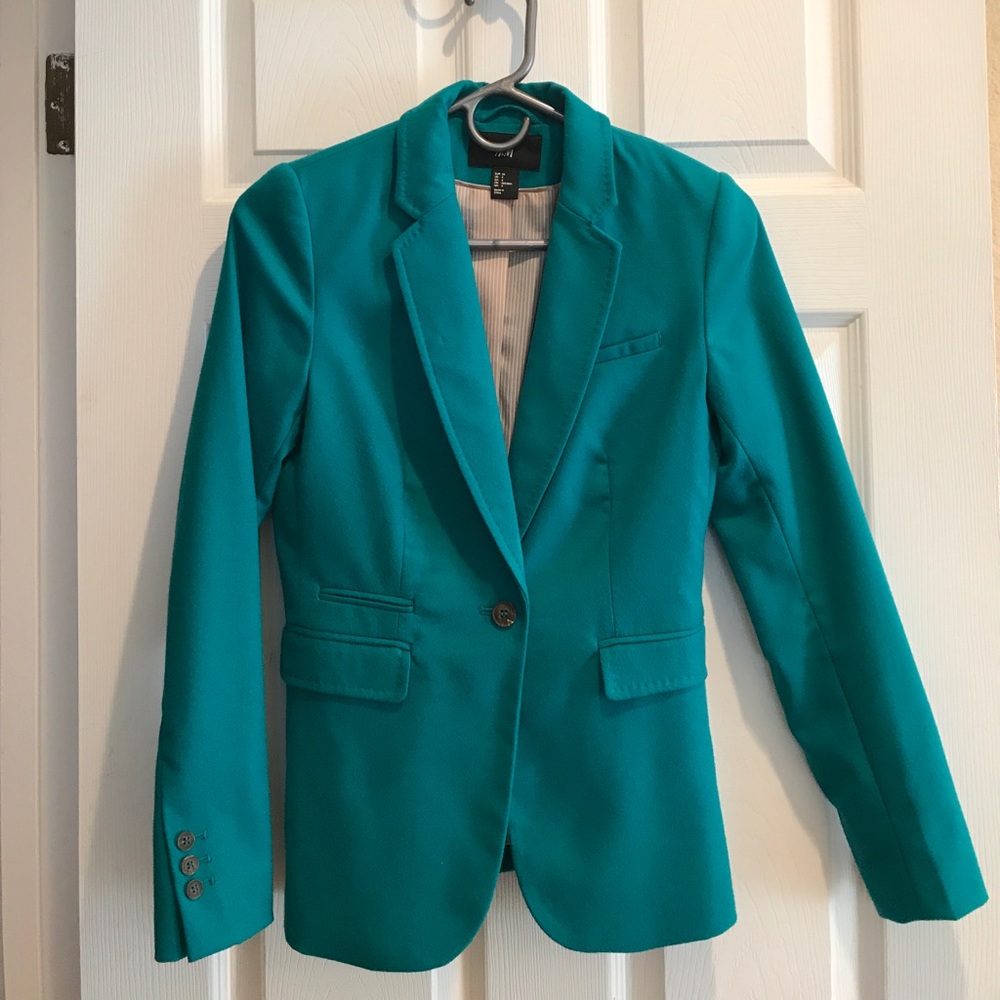 Teal Blazer