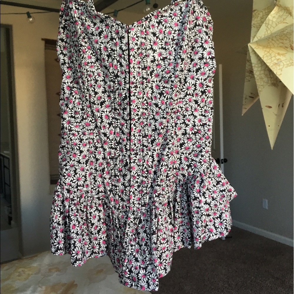 Sexy floral Betsey Johnson corset top