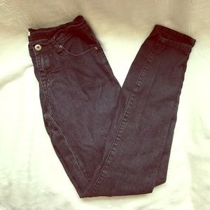 Forever 21 Dark Blue Skinny Jeans