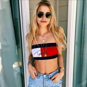 Sexy Urban Tommy Hilfiger Brazilian top Size M