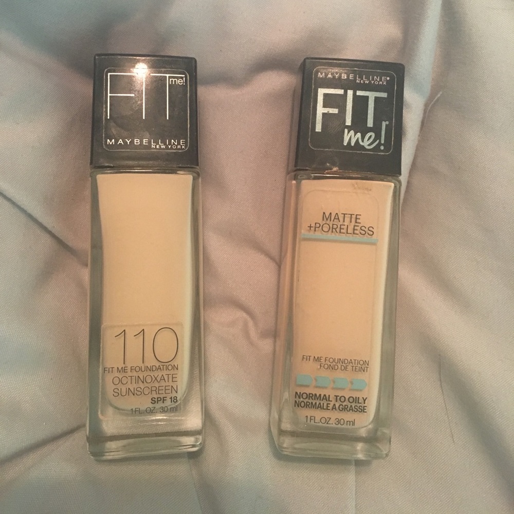 Fit me foundations