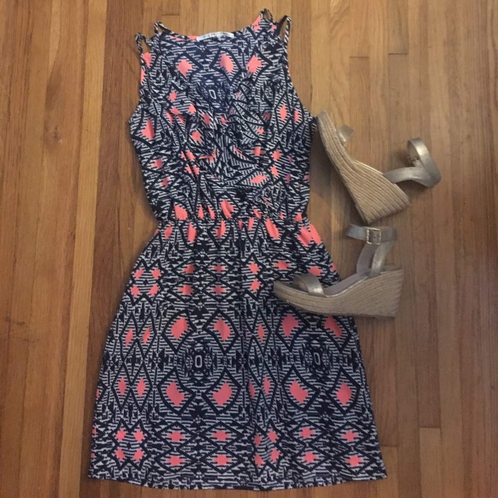 Collective Concepts Aztec Print Dress