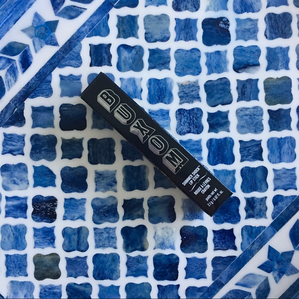 NIB BUXOM Shimmer Shock Lipstick "Atomic Allure" - Picture 2 of 4