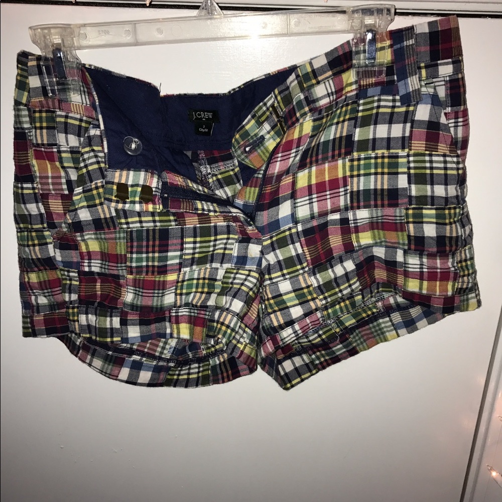 Patterned J. Crew city fit shorts