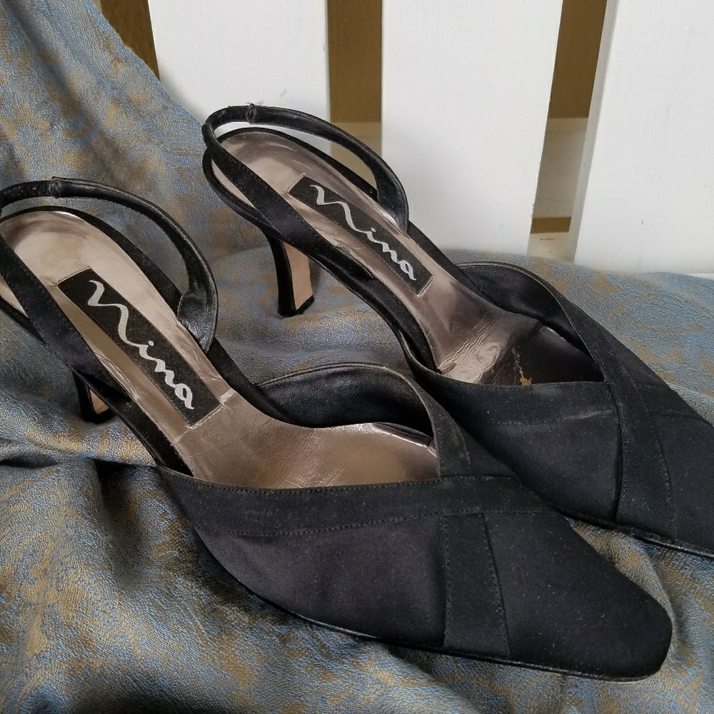 💥💥💥sale Nina satin sling back