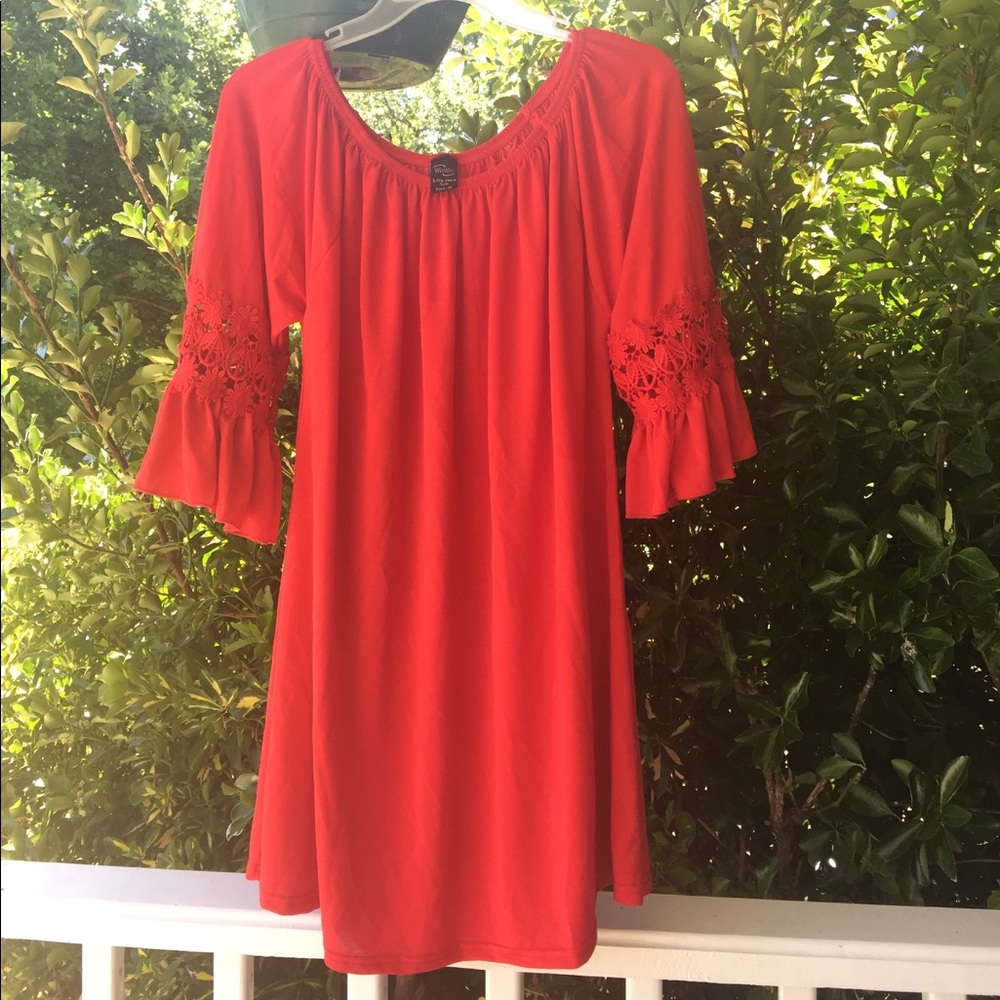 Ruffle Sleeve Tunic