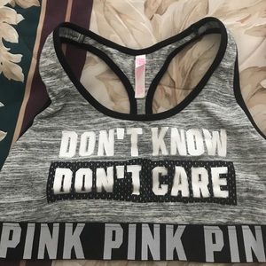 Victoria secret pink sports bra