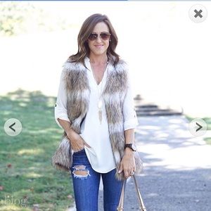 Chic Wish Fur Vest