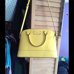 KATE SPADE YELLOW PURSE