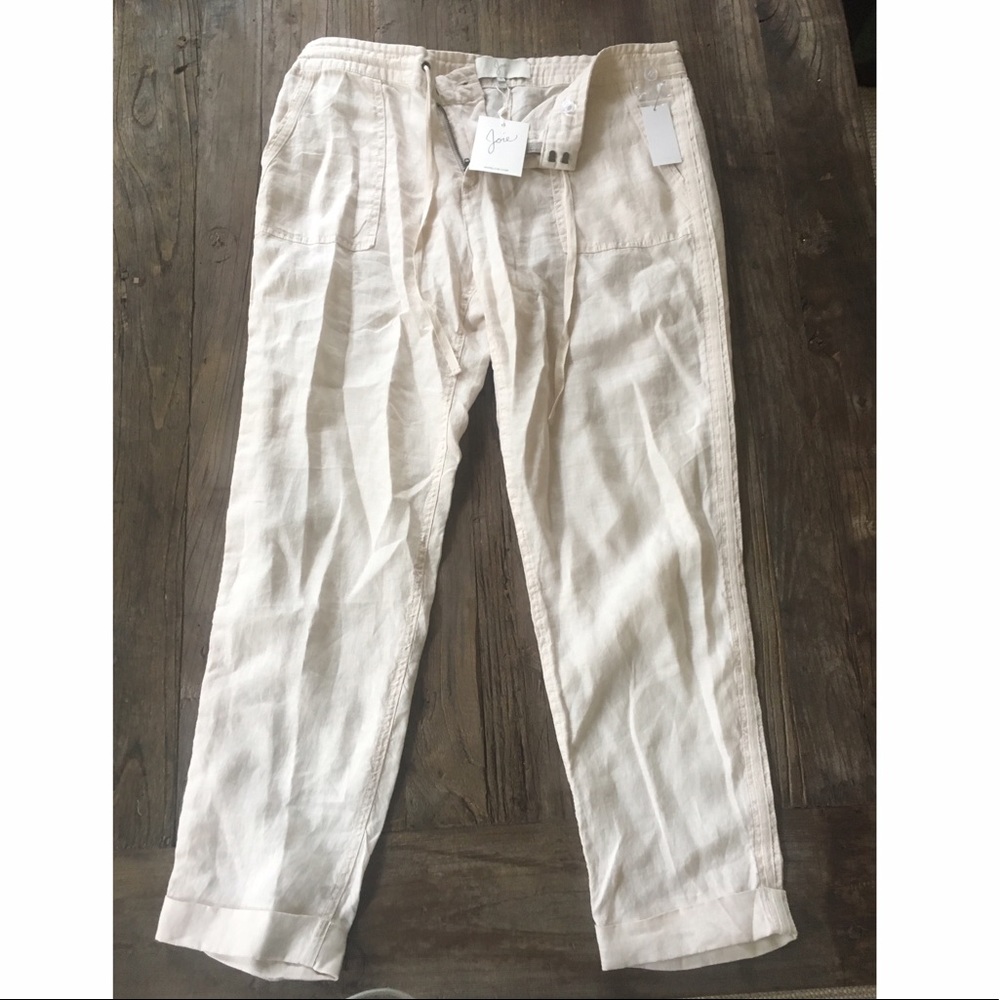 PRICE DROP NWT Joie Lacina Linen Pants Sz 8