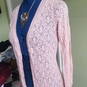Lauren Conrad Lace Cardigan