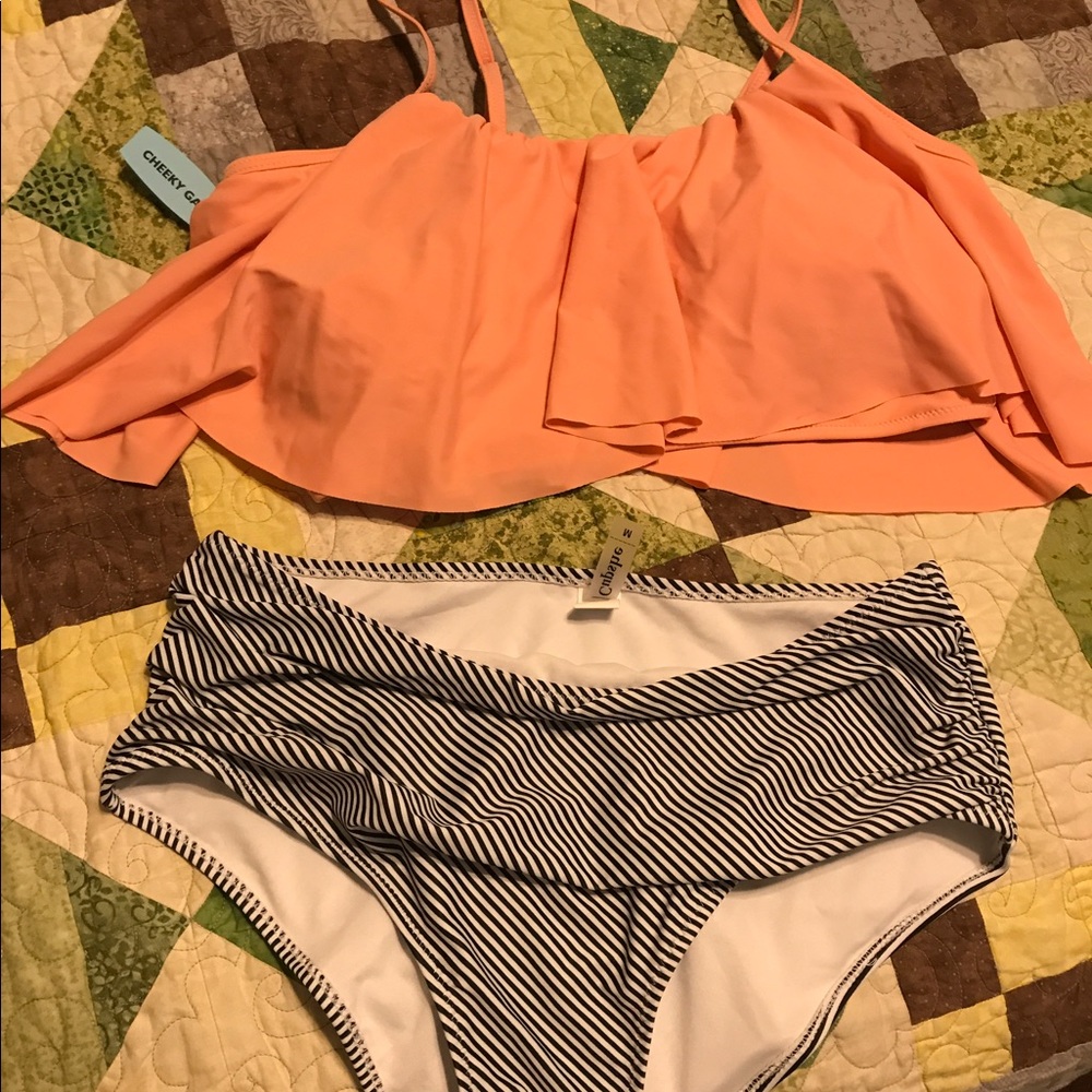 Cupshe high waisted two piece