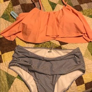 Cupshe high waisted two piece